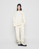 25FW BASIC LOGO NAPPING ZURRY PANTS CREAM