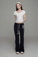 Soft Club signature top, Ivory