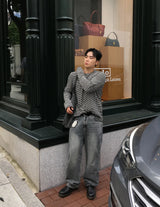 No.1858 P stripe T (3color)