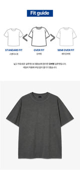 standard pigment-dyed short-sleeve t-shirt (3color)