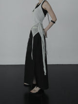 Elmic Printed Halter Sleeveless Top