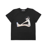 レンTシャツ ブラック