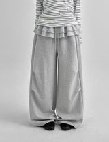 [MADE] Plain Cotton Skirt Pants