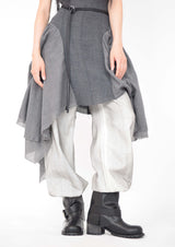 Black Spray Coated Jeans