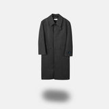 Pleddy フレンチチンストラップウールコート (2color)