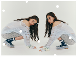 smile leggings grey