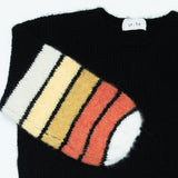 BLACK STRIPE SWEATER code 100