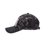 EEERRR Real tree camo pattern ball cap (Black)