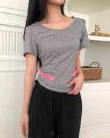 モエント3ネック半袖Tシャツ