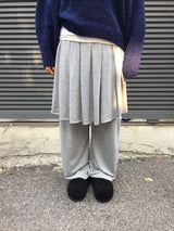 ティーンピーチプリーツスカートパンツ (2 Colors)