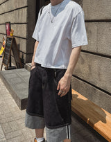 フルーヴベーシッククロップショートスリーブTシャツ