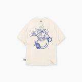 NU x Smiley Inking Tshirt | Cream