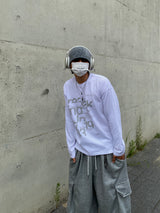 ブレーキ レタリング ロングスリーブTシャツ 3C