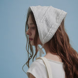 Frill Bandana (White)