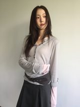 Double-way long sleeve (4color)