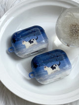 [コバルトキティ Airpods/Buds ケース]