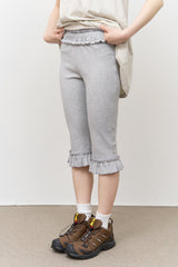 (W) Hearts Frill Leggings Pants