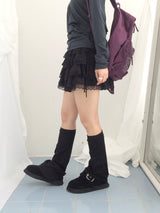 ルーズフィットラウンドスリーブ
