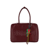 Signature Logo Top Handle Bag + Includes Charm and Keyring