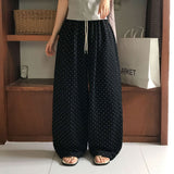 [MADE] Dot, Pintack Wide Pants