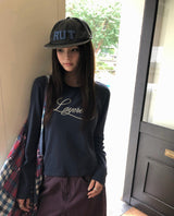[ORIGINAL]ペーパー レタリング ロングスリーブTシャツ
