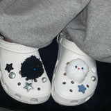 [made]fluffy monster shoes charm set 