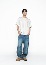 25SS CLAY ALIEN SHORT SLEEVE T-SHIRT LIGHT GREY