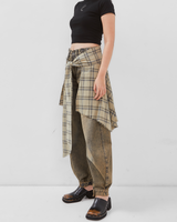 Tartan Wrapped Skirt