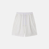 Cooling seersucker bermuda pants