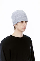LABEL BEANIE (GRAY)