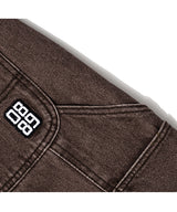 OC デニムカーペンターパンツ (Brown)