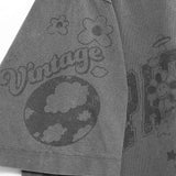 VINTAGE ハッピースマイルTシャツ