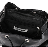 Nostalgia Puffy Backpack Black