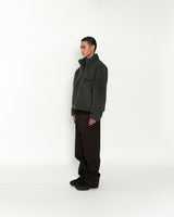 Sherpa Half-zip, teal