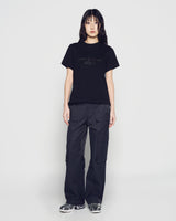 26SS WOMAN ツートーンサイドカラー半袖Tシャツ