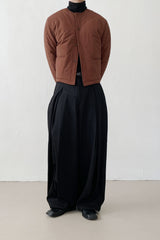 RELAX PADDING JACKET CHOCOBROWN