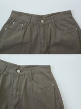Dian Flap Pocket Cotton Balloon Wide Pants (2color)