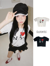 アイラブヴィンテージ半袖ニット Tシャツ