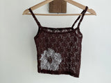 lace flower sleeve