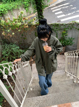 Beart Basic Wide Denim Pants