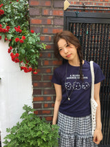 Blossom Crewneck T-Shirt (4color)