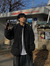 オイルウォッシュドビンテージワイドパンツ