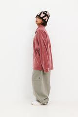 DSXBS NEW SUPER WIDE PANTS HERRINGBONE BROWN