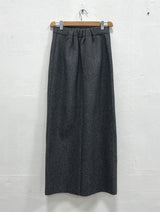 WOOL SOFT LONG SKIRT (4COLOR)