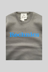 "RECHNICS" CREW NECK SWEAT(CEMENT)