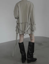 Arne Shawl Low Trench Coat