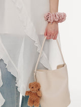 26SS★ Colombe d'Or (W) Pleated Hair Scrunchie