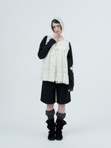 lace ruffle flare shirts