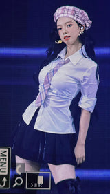 [aespa Karina, ILLIT Iroha, NMIXX Haewon Piercing] Ballerina Ribbon Piercing - Silver