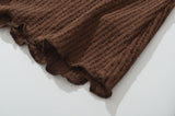 Elina Lace Trim Button Cardigan